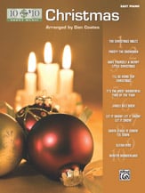 10 for 10 Sheet Music: Christmas piano sheet music cover Thumbnail